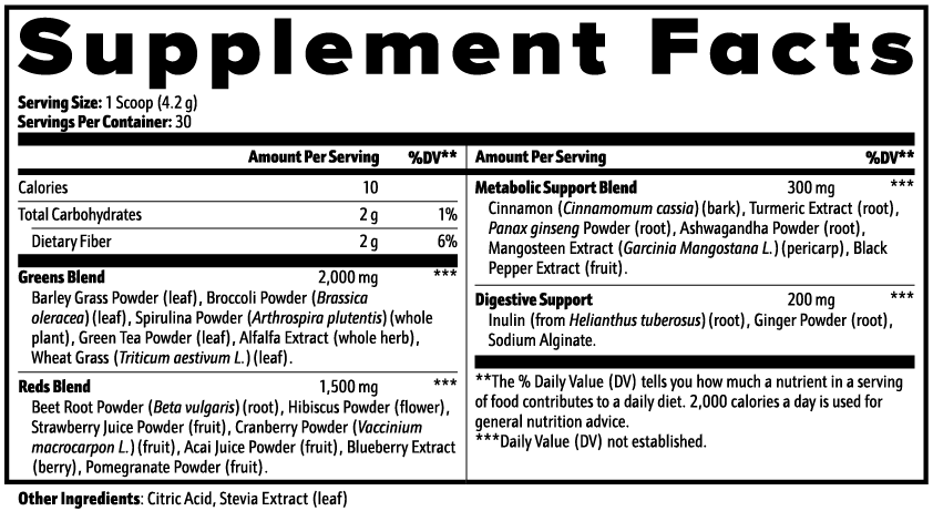 Dr Mar Greens Superfood